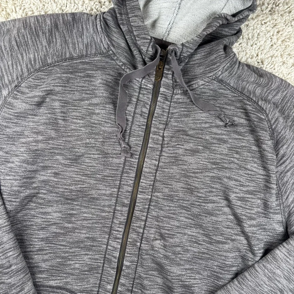 The North Face Canyonlands Fleece Hoodie Men's XL Gray Full Zip TCH6 Gorpcore